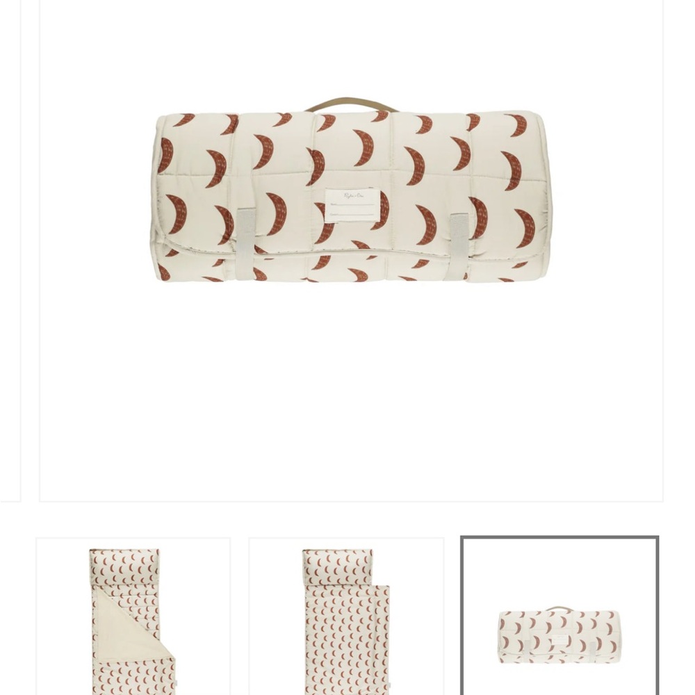 Rylee + Cru Half Moon Nap Mat